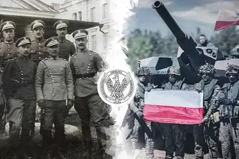  zdjecia ma dwie czescei po lewej żłonieże z ubiegłych lat po prawej złonie z obecnych czasów na tle czołgu